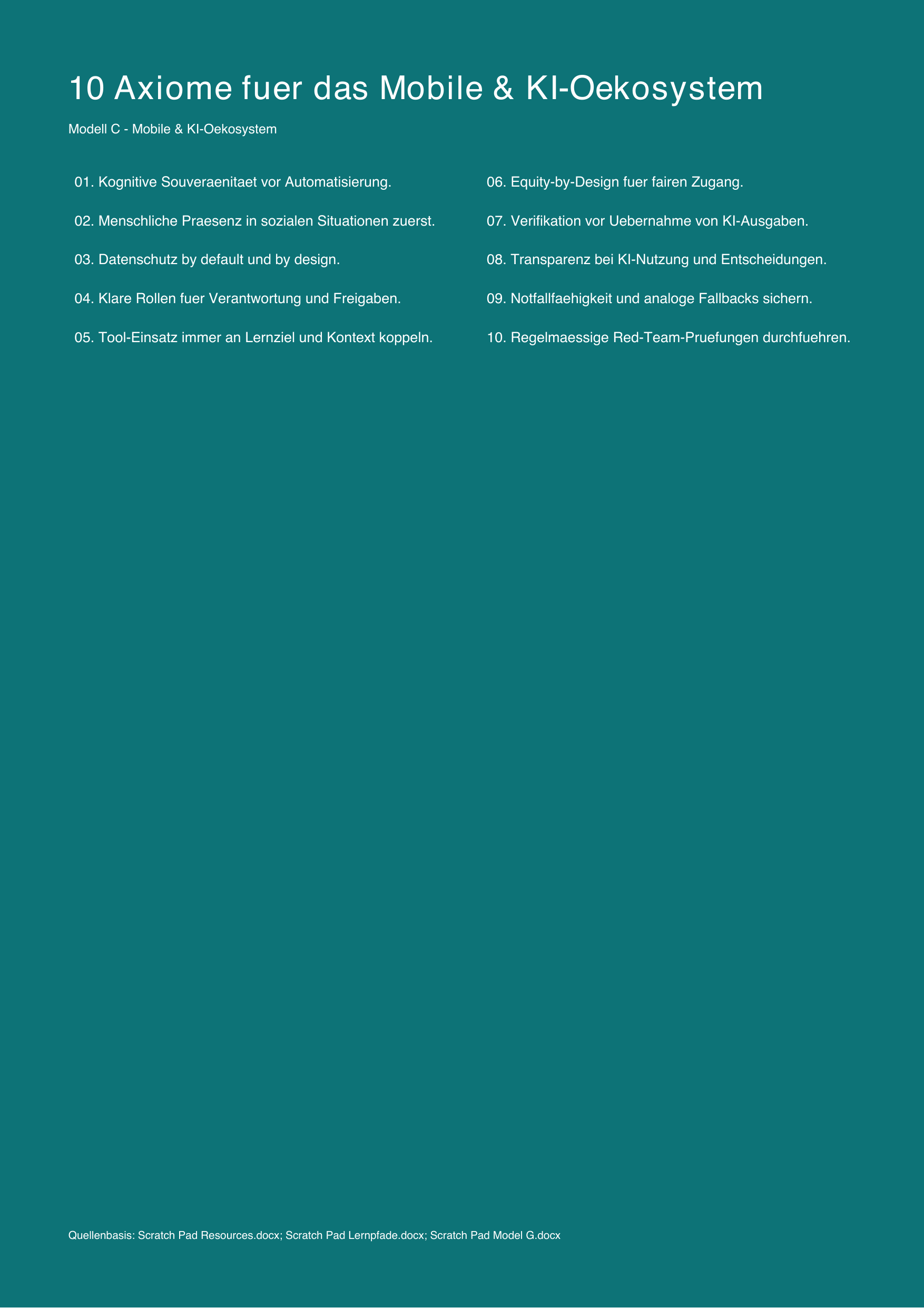 Ökosystem Poster